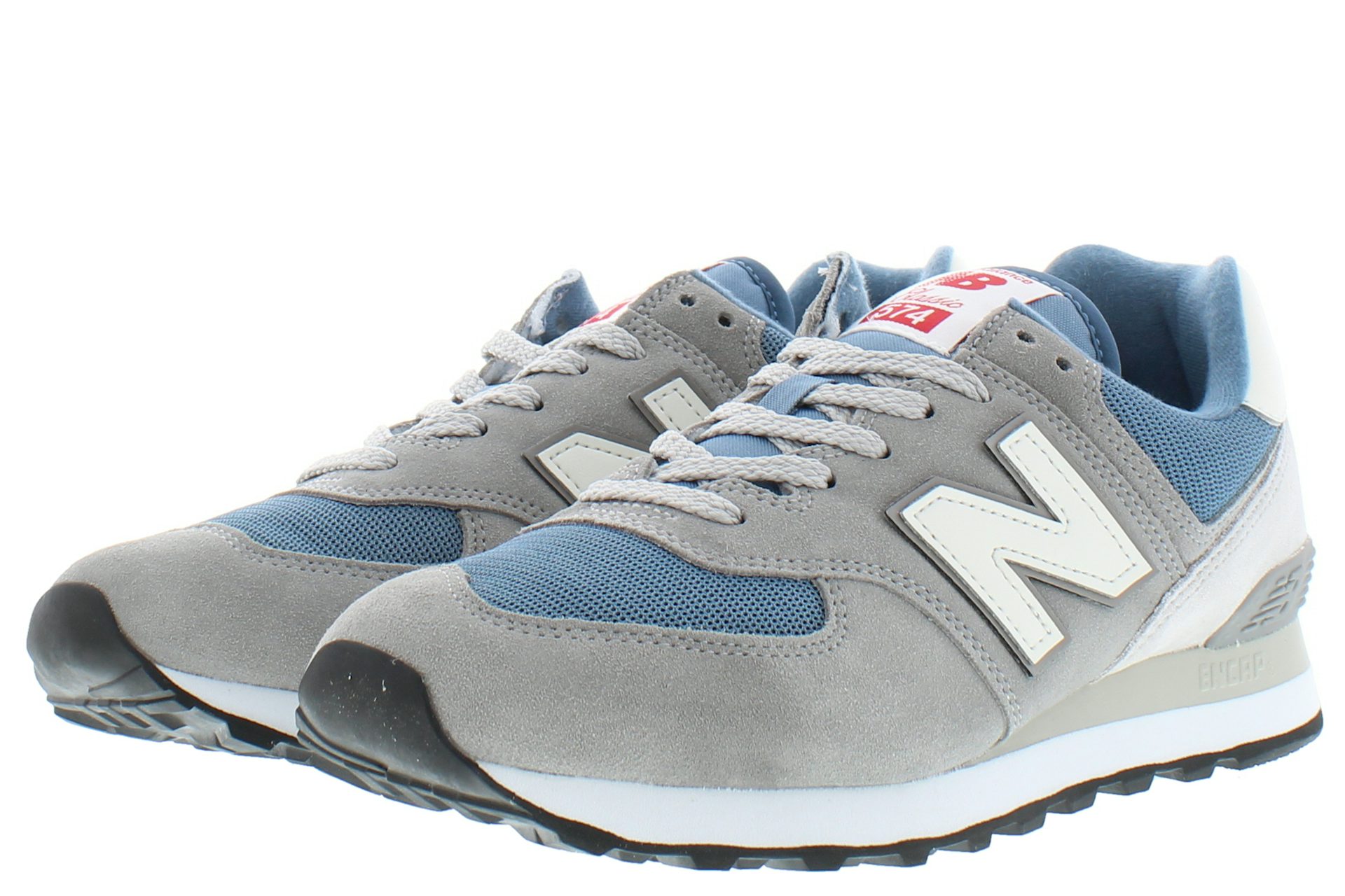 New balance ml574 grey blue Clearance